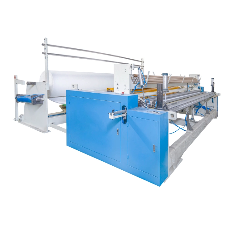 High Speed Automatic Small Business Toilet Tissue Paper Making Machine Full Line with Slitting and Rewinding Machine