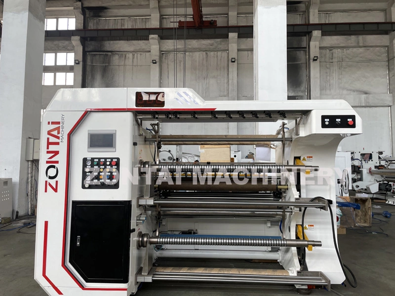 PE OPP Film High Speed Slitting Rewinding Machine Max. Working Speed 400m/Min