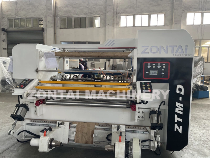 PE OPP Film High Speed Slitting Rewinding Machine Max. Working Speed 400m/Min