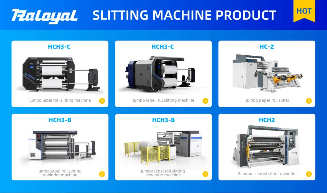 Automatic High-Speed Paper Slitter Rewinder Slitting Rewinding Machine for Paper, Label Sticker, Plastic Films